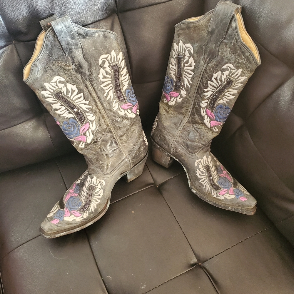 Corral hotshot bling cowboy boots